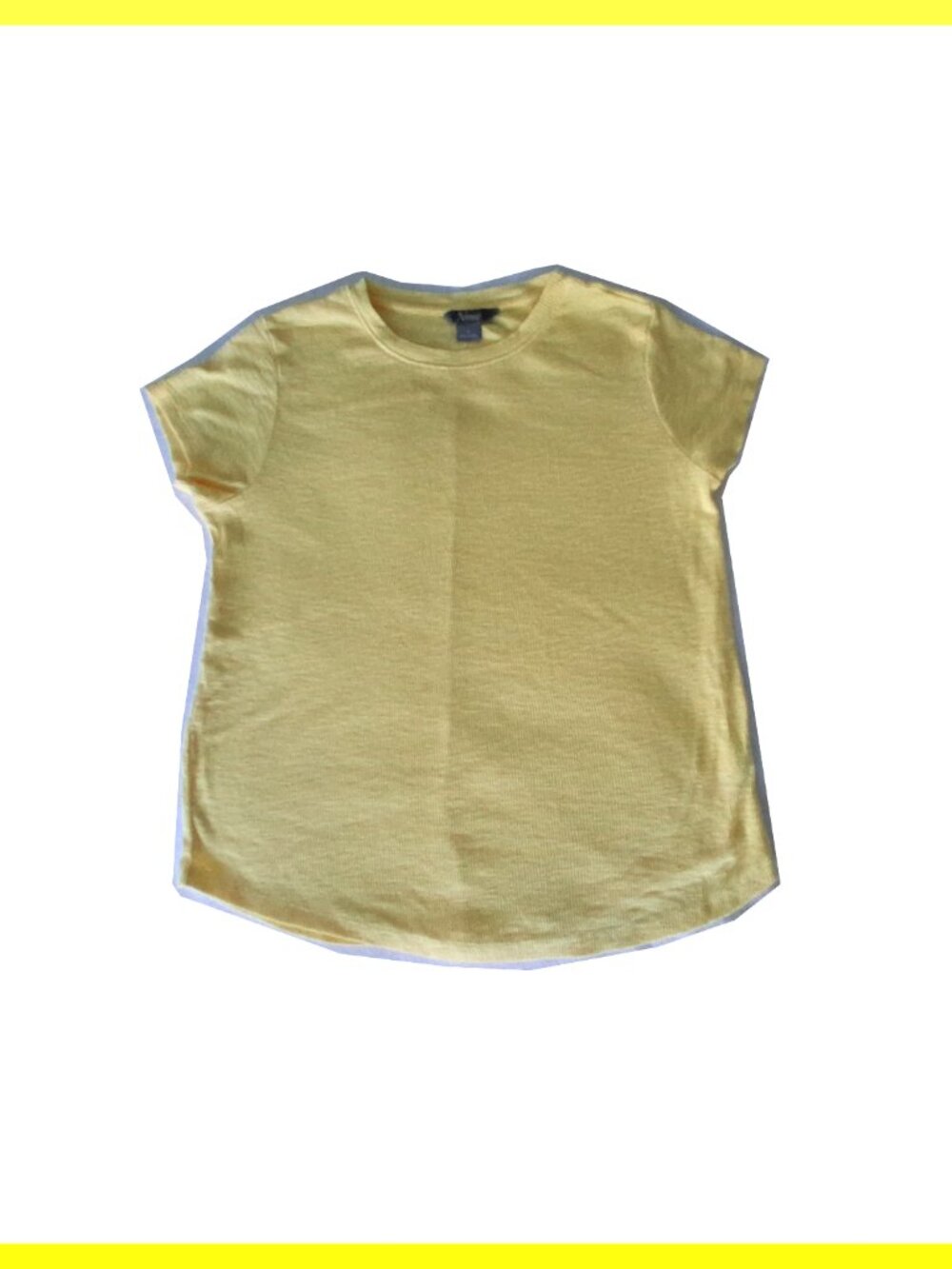 Women's Natural Reflections Short Sleeve T-Shirt, Yellow, Small